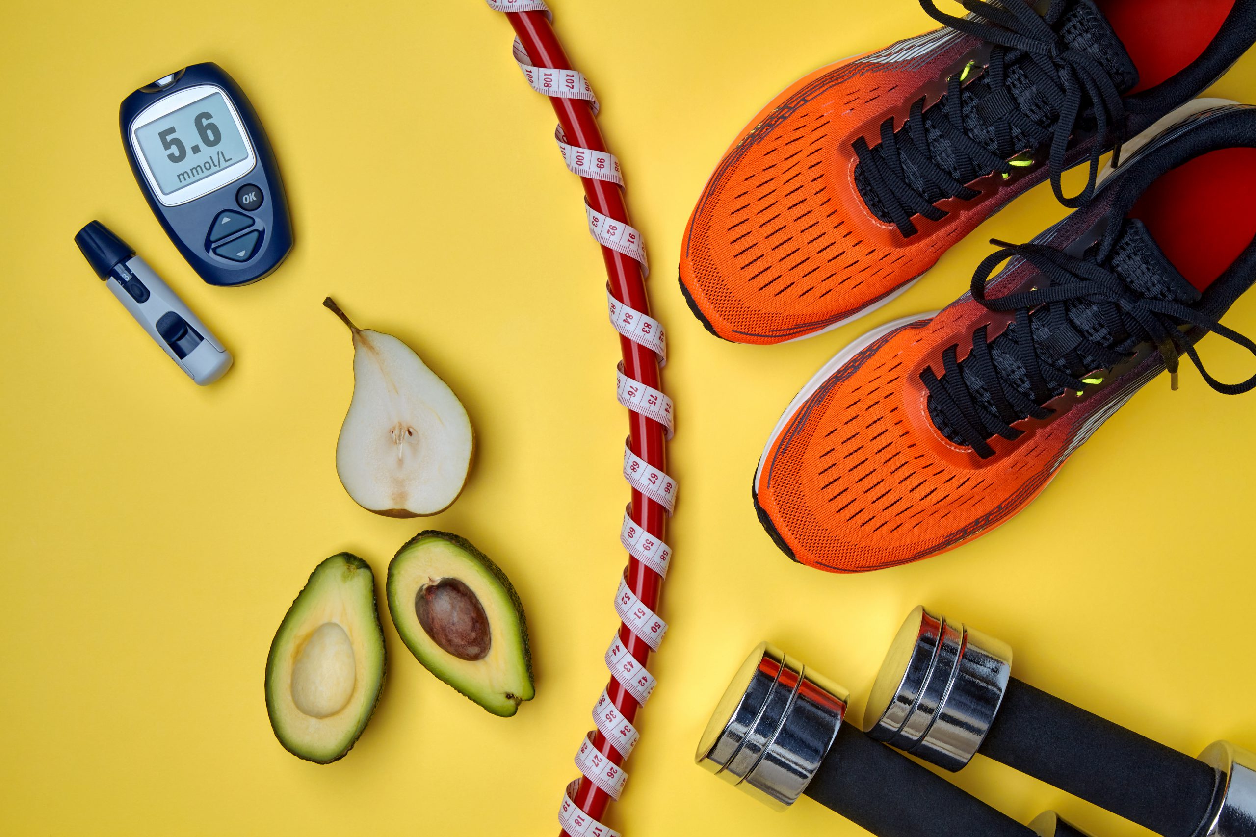 Transport glukózy, aeróbny tréning, silový tréning